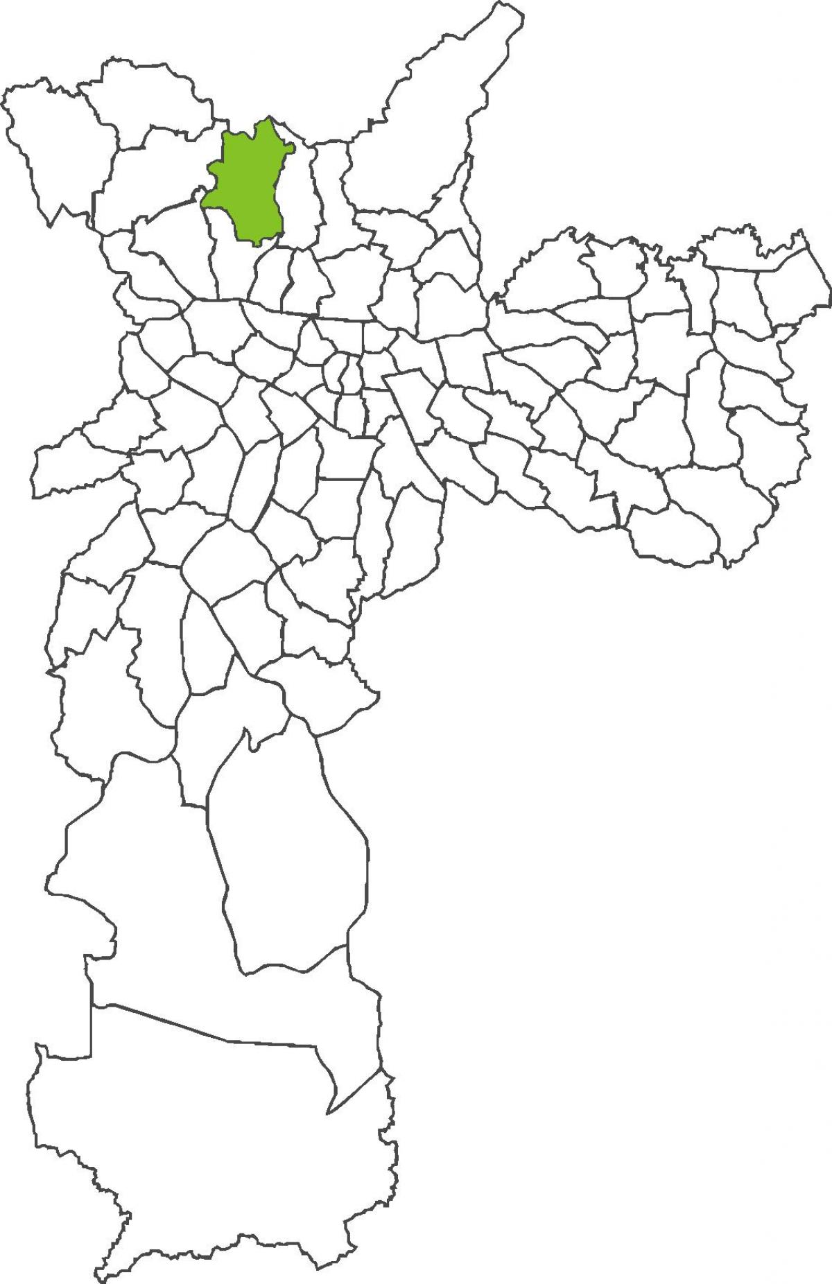 地图Brasilândia区