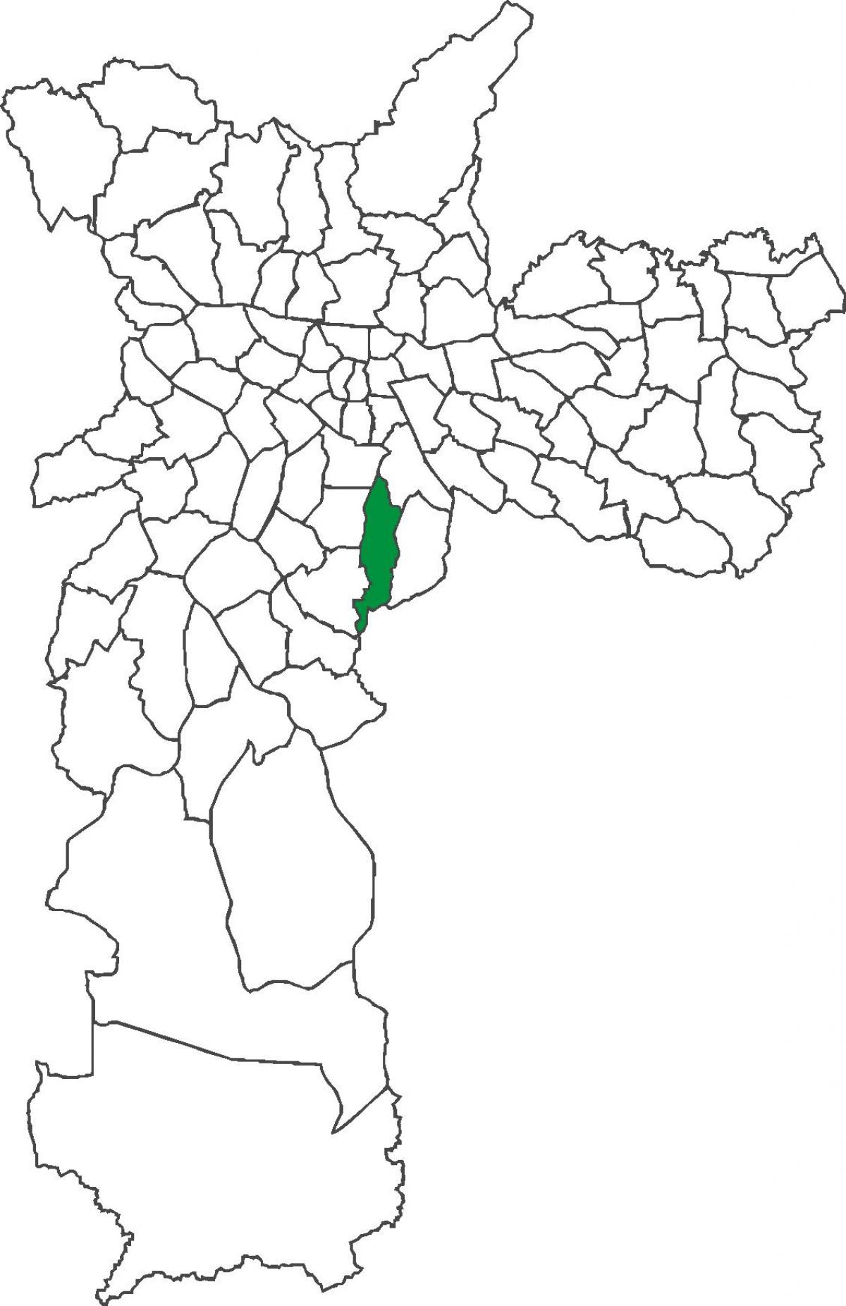 地图Cursino区
