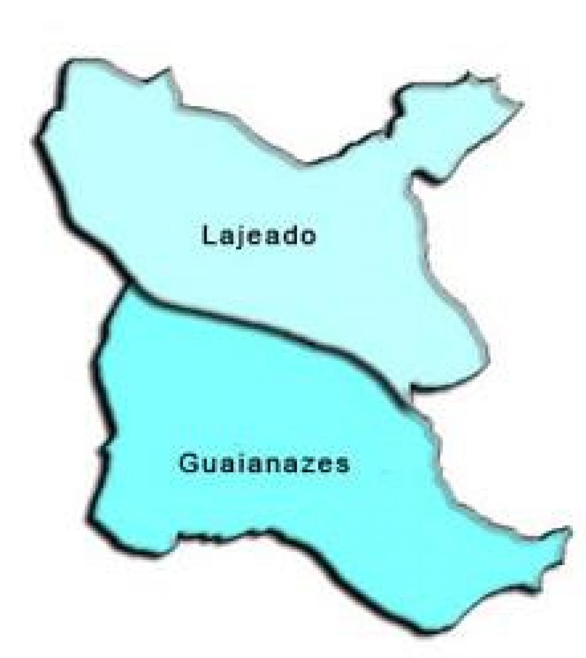 地图Guaianases子县