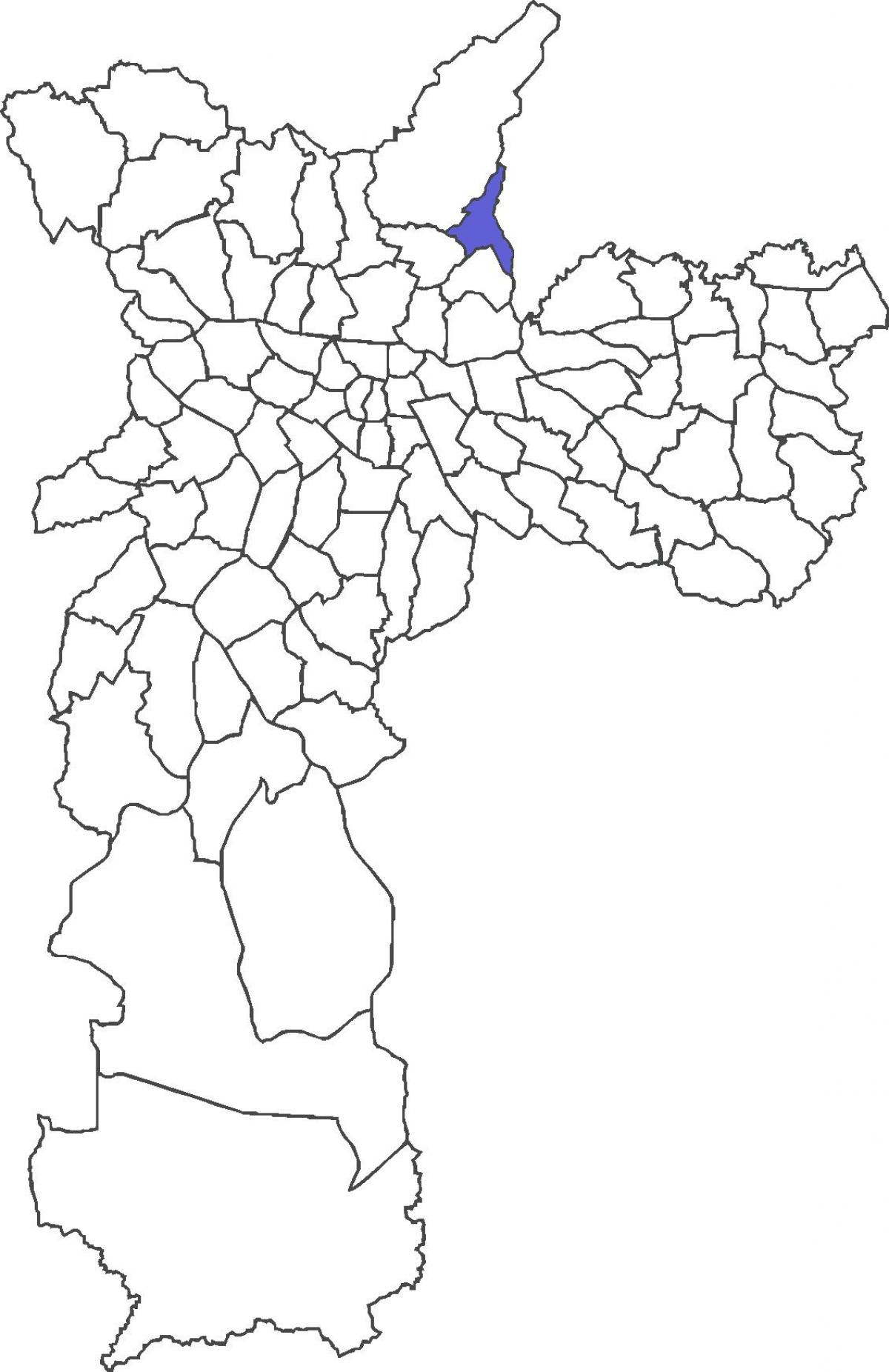 地图Jaçanã区