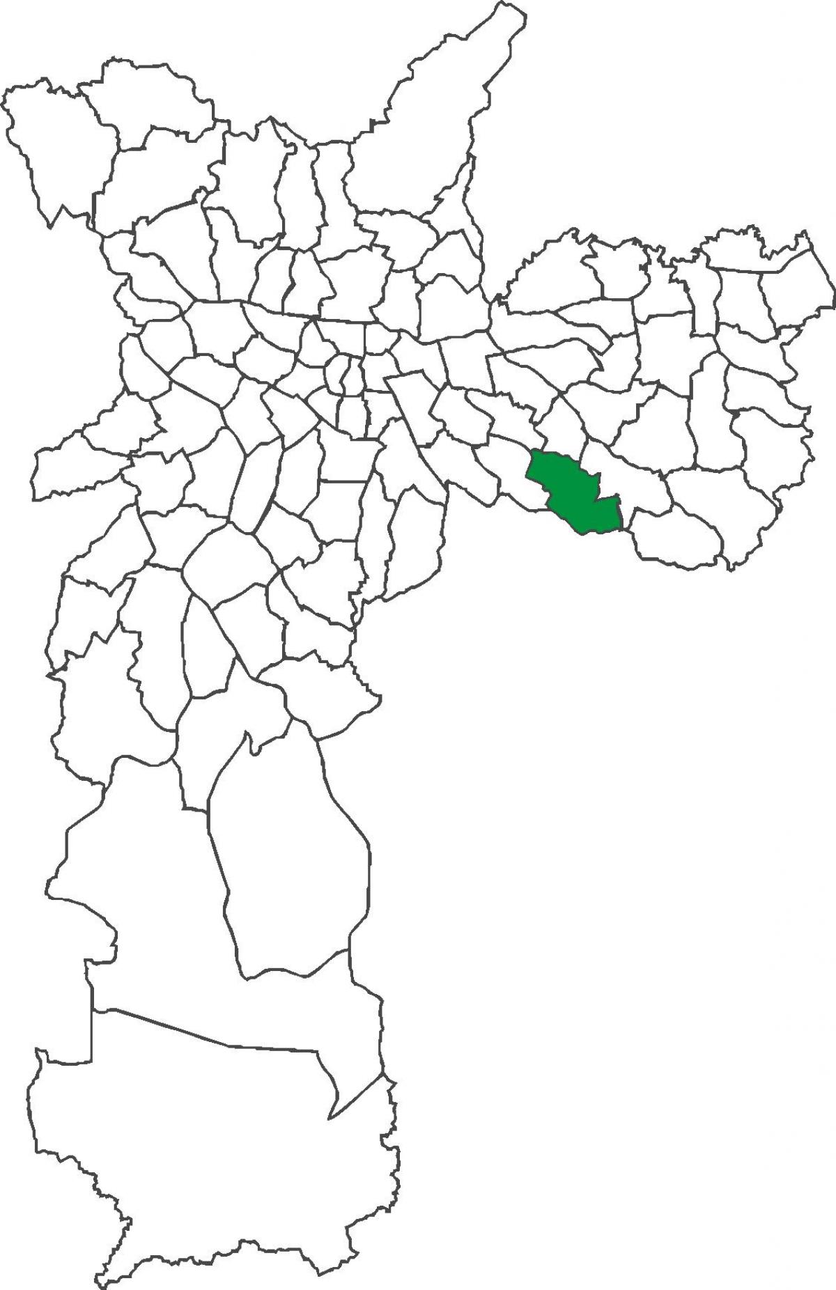 地图Sapopemba区
