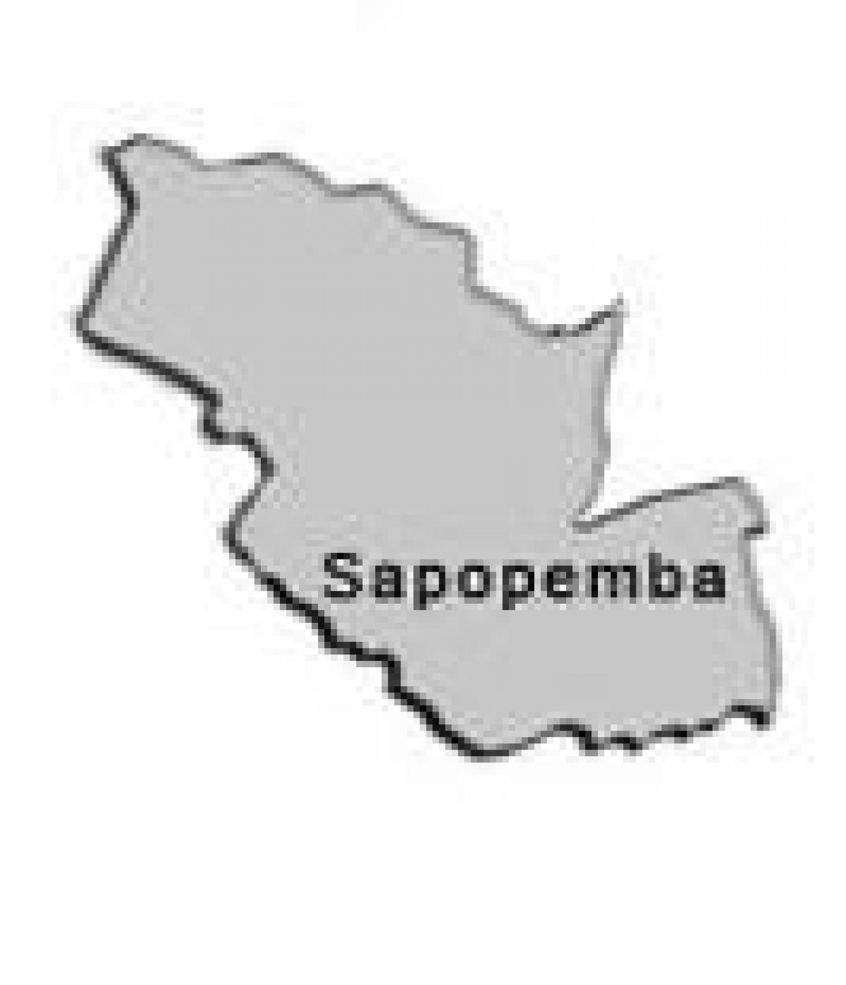 地图Sapopembra子县