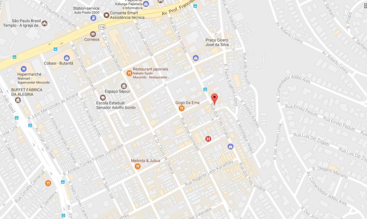 地图Socorro São Paulo