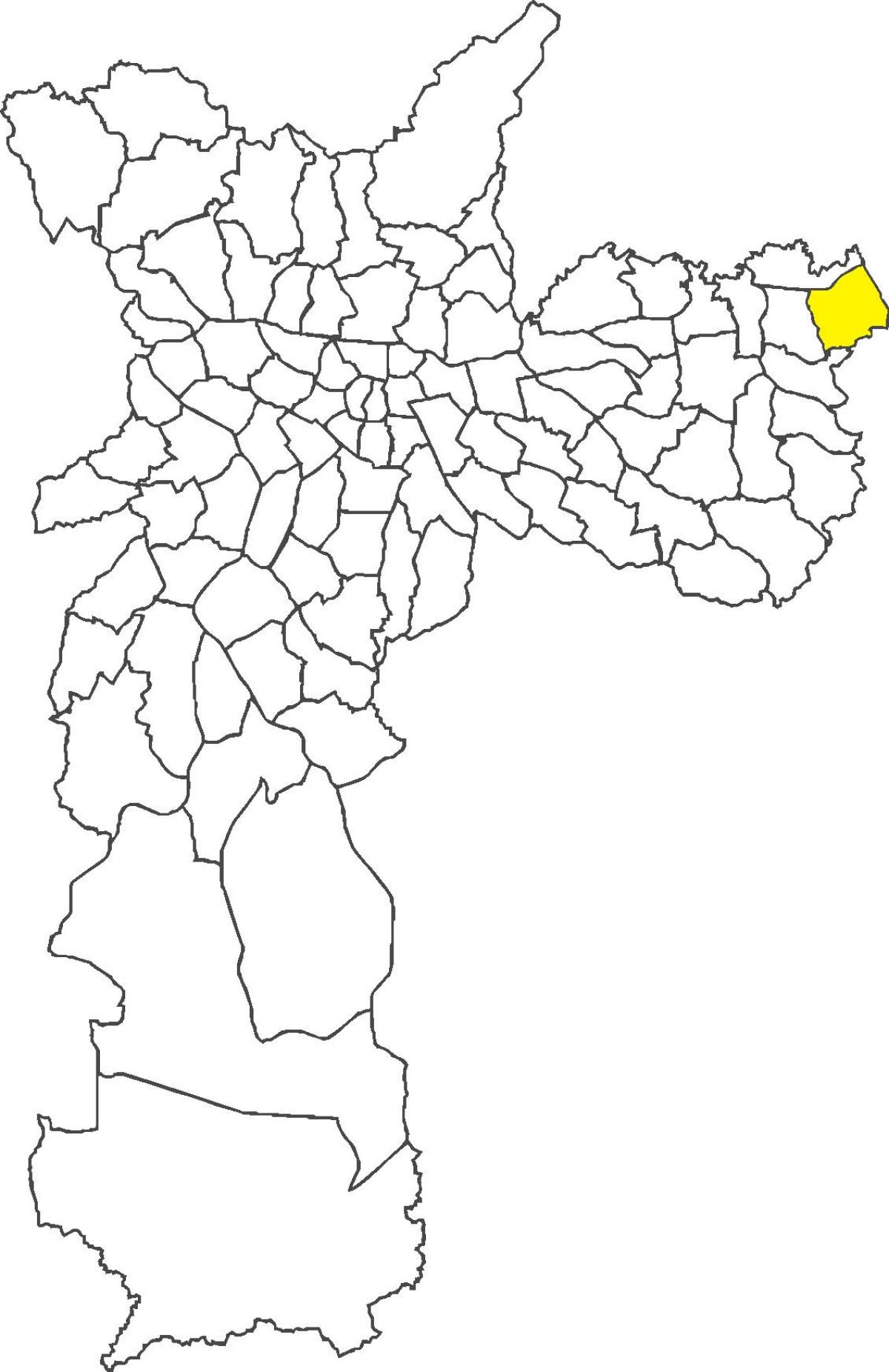 地图伊泰Paulista区