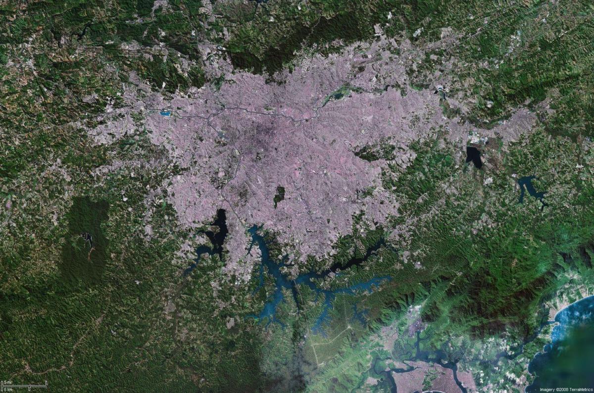 地图São Paulo卫星