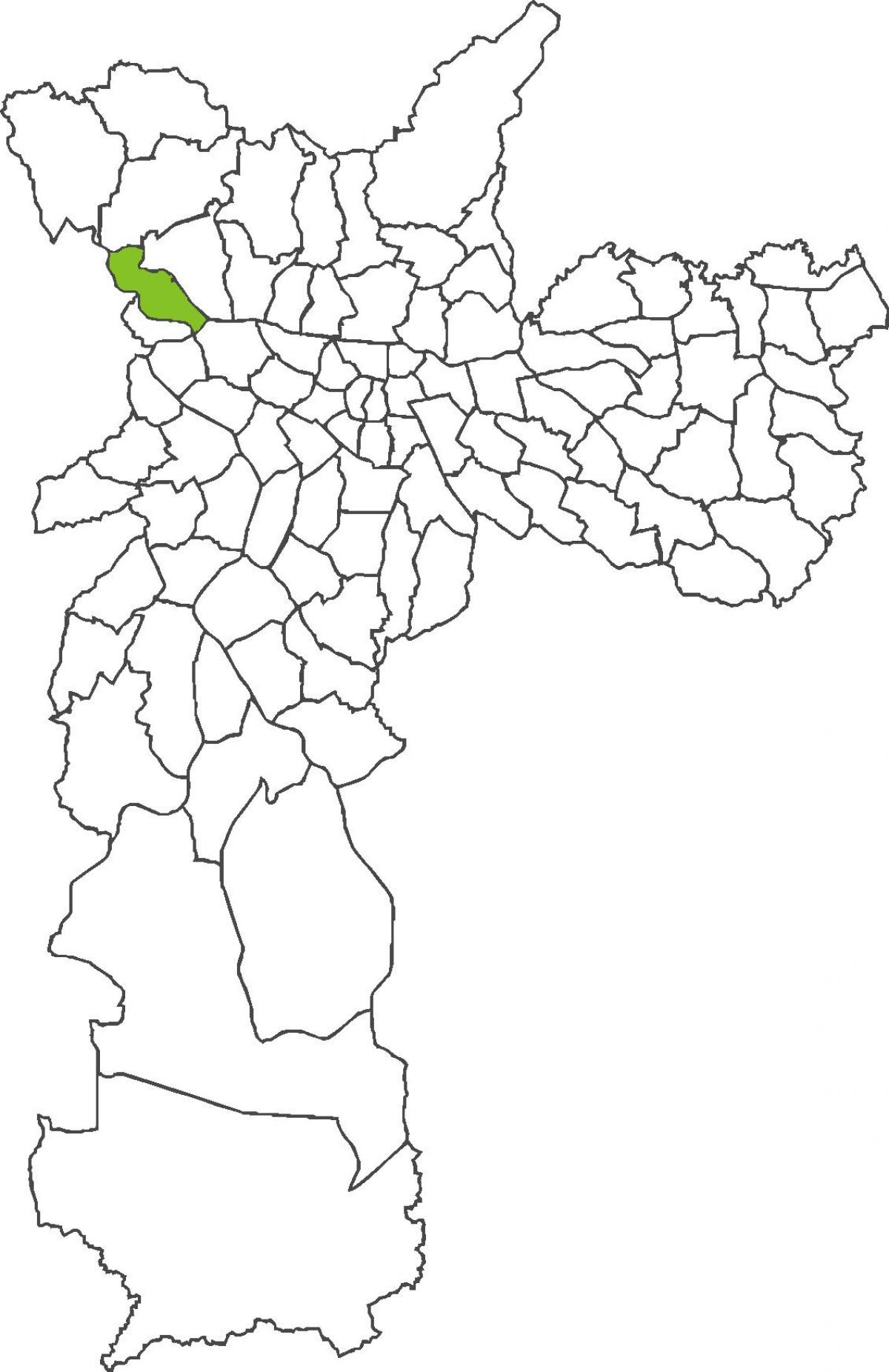 地图圣多明戈斯区