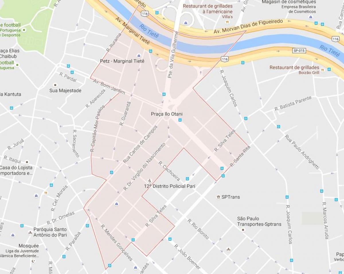 地图帕里São Paulo