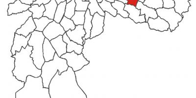 地图Aricanduva区
