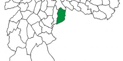 地图Sacomã区