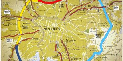 地图圣保罗外环路