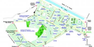 地图圣保罗大学-USP