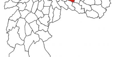 地图的维拉Formosa区