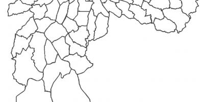 地图的维拉Guilherme区