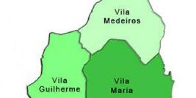地图的维拉玛的副县