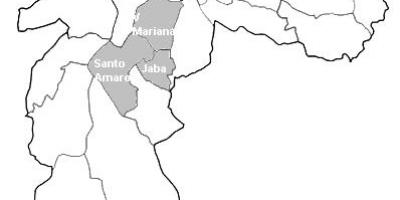 地图区域中心-Sul São Paulo