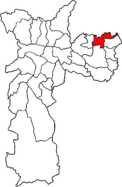 地图圣米格尔*保利斯塔副县São Paulo