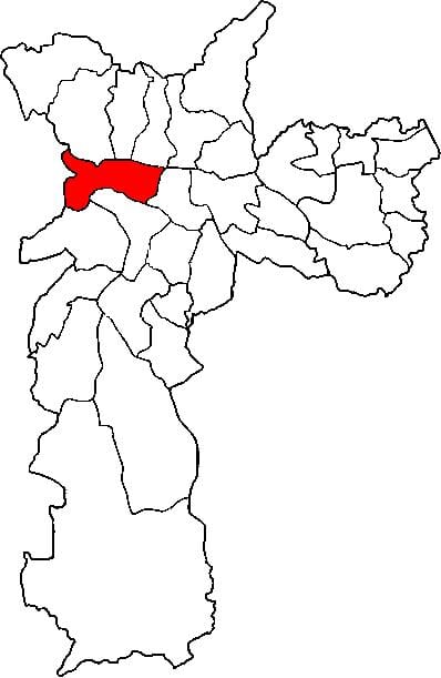 地图帕子县São Paulo