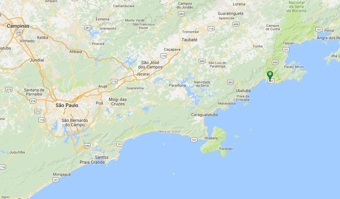 地图的海滩庄园