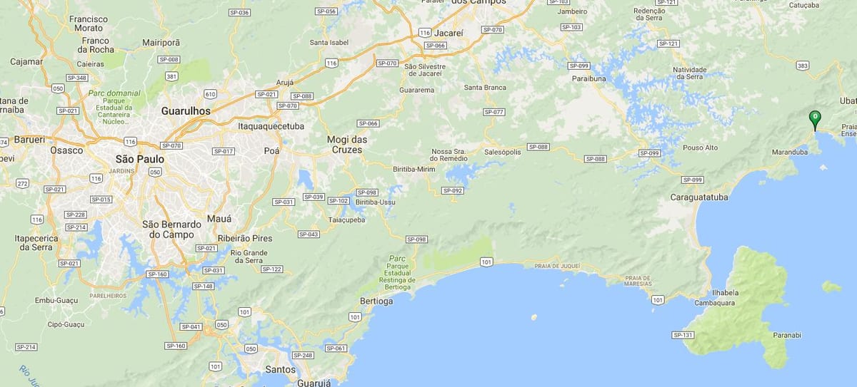 地图的海滩硬脑膜