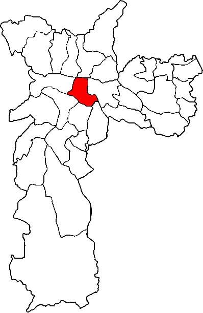 地图瑟子县São Paulo