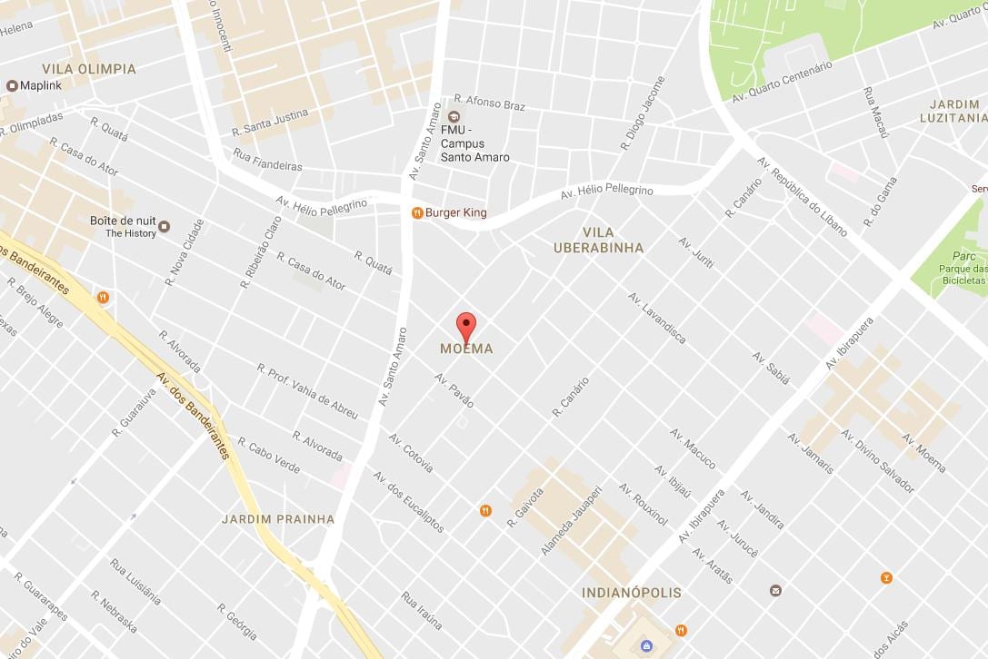 地图莫玛São Paulo