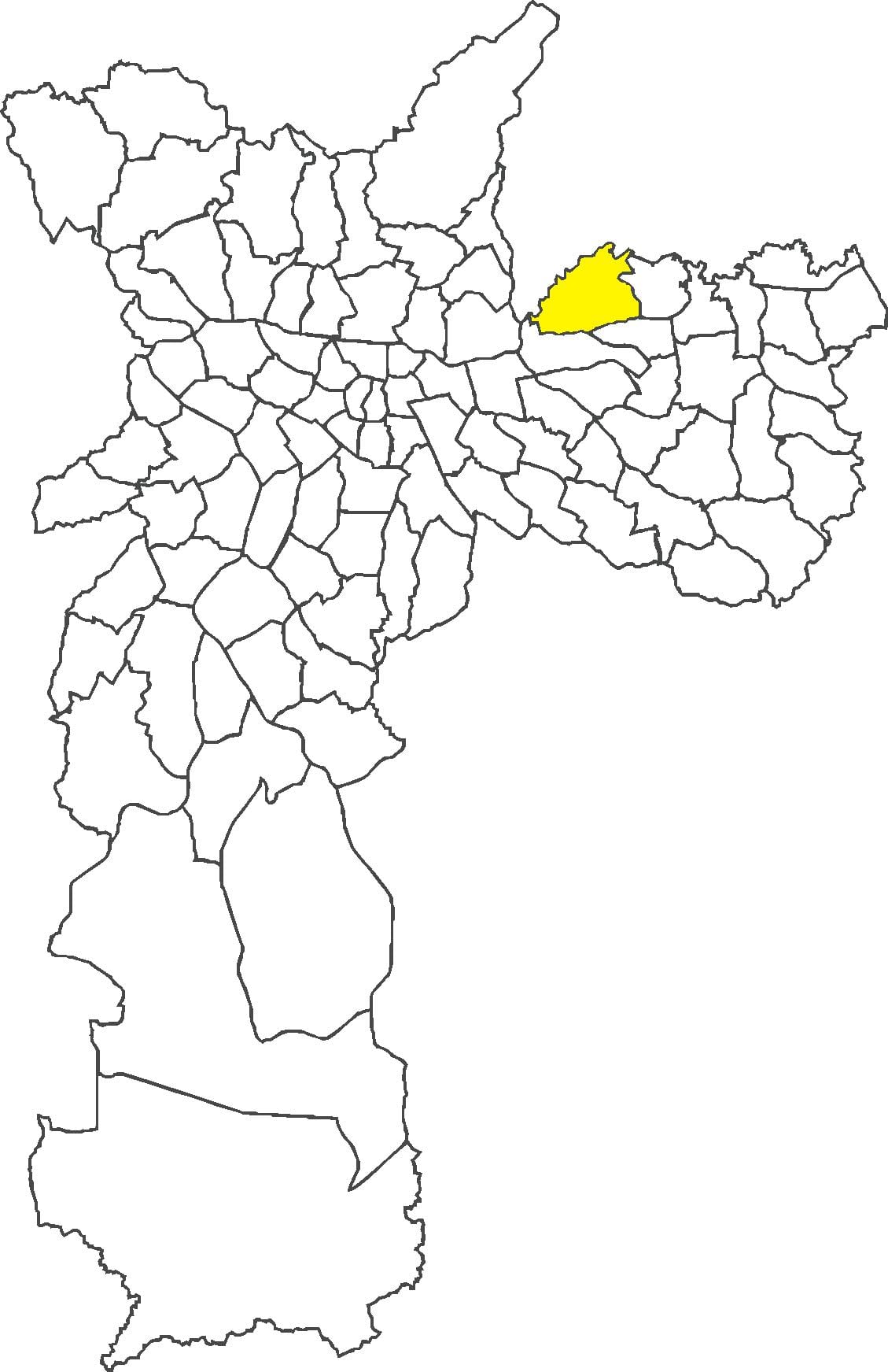 地图Cangaíba区