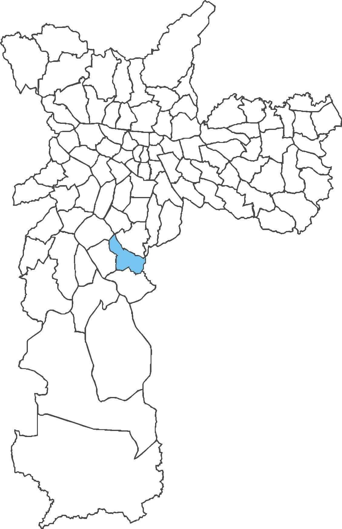 地图Cidade Ademar区