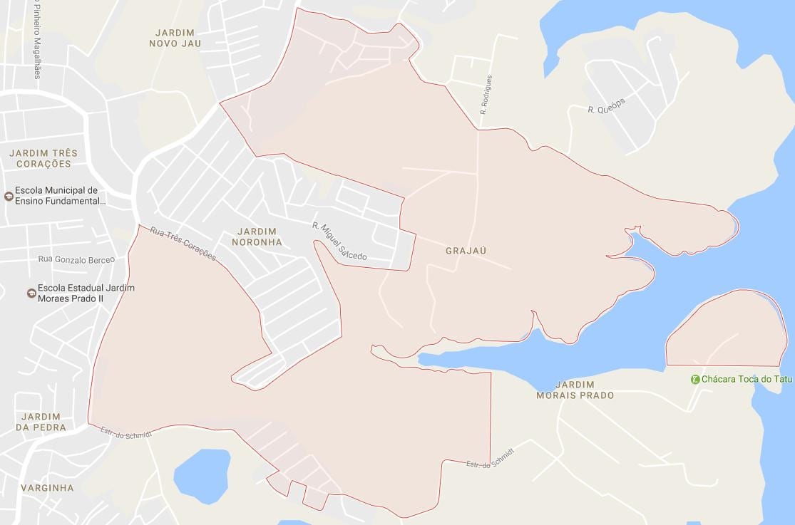 地图Grajaú São Paulo