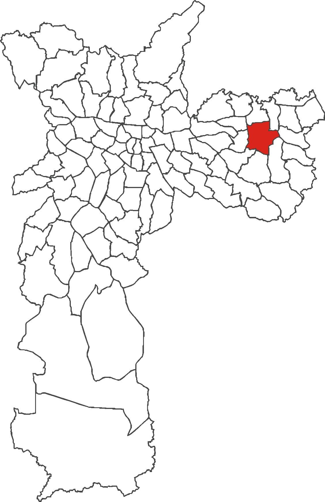 地图Itaquera区