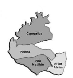 地图Penha子县