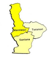 地图Santana子县