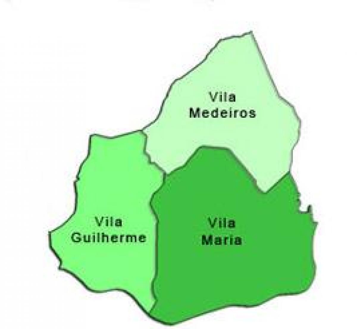 地图的维拉玛的副县