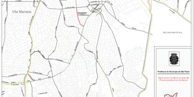 地图的伊皮兰加São Paulo-道路