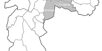 地图区Sudeste São Paulo