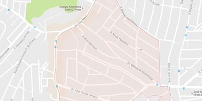 地图卡庞Redondo São Paulo