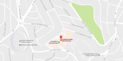 地图的友好阿尔伯特*爱因斯坦医院