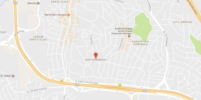 地图圣多明戈São Paulo