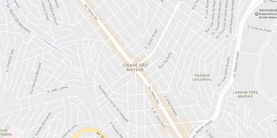 地图圣Mateus São Paulo