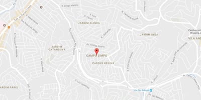 地图坎普林波São Paulo