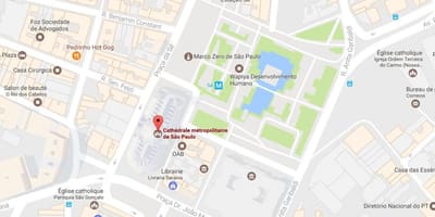 地图图大教堂的硒