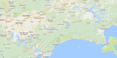 地图的海滩卡里曼旅馆