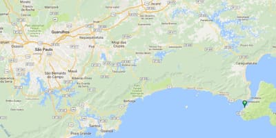 地图的海滩维罗索
