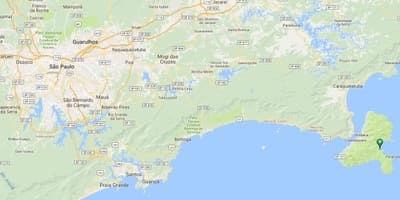 地图的海滩韦尔梅利亚