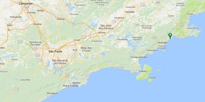 地图的海滩Félix