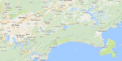 地图的海滩Lázaro