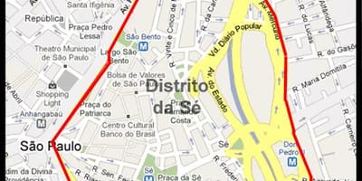 地图瑟São Paulo