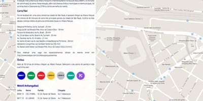 地图访问Allianz公园