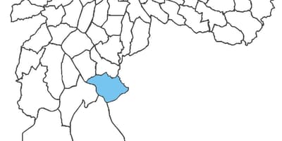 地图上的酒店区