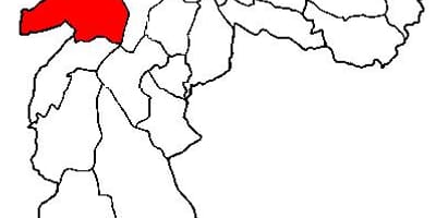 地图Butantã子县São Paulo