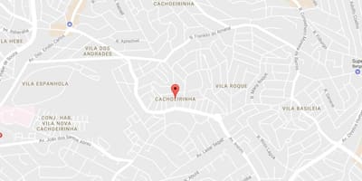 地图Cachoeirinha São Paulo